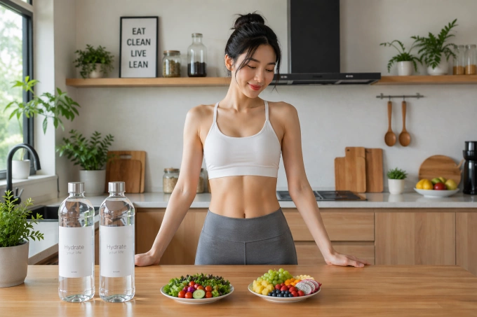 Phương pháp 2-2-2 giúp bạn dễ dàng ghi nhớ và thực hiện 3 mục tiêu cơ bản hàng ngày để kiểm soát cân nặng.