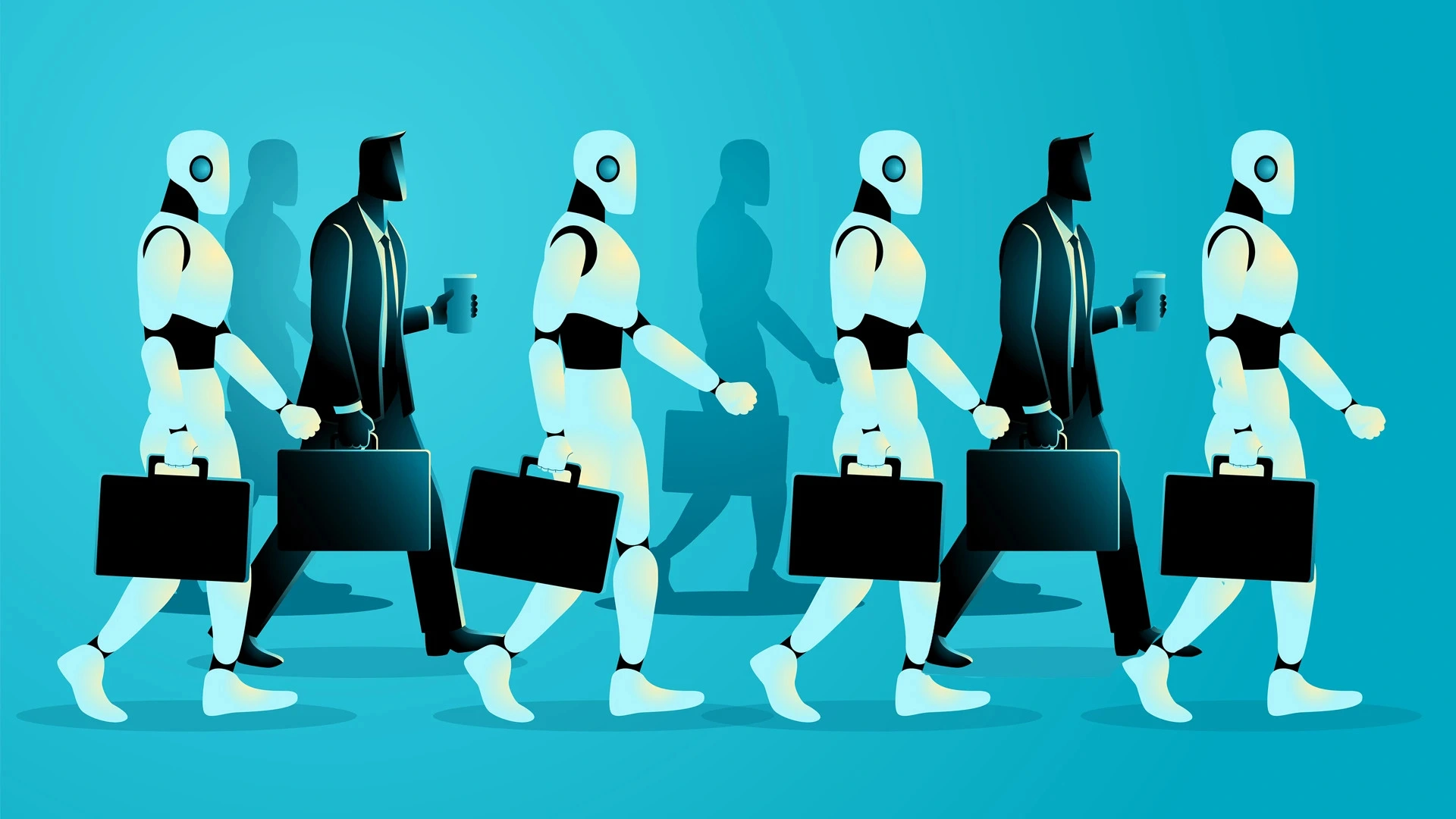 Thay vì sa thải, doanh nghiệp nên đầu tư vào việc nâng cấp kỹ năng (upskilling) cho nhân viên để họ vận hành AI hiệu quả hơn (Minh họa: Inc).