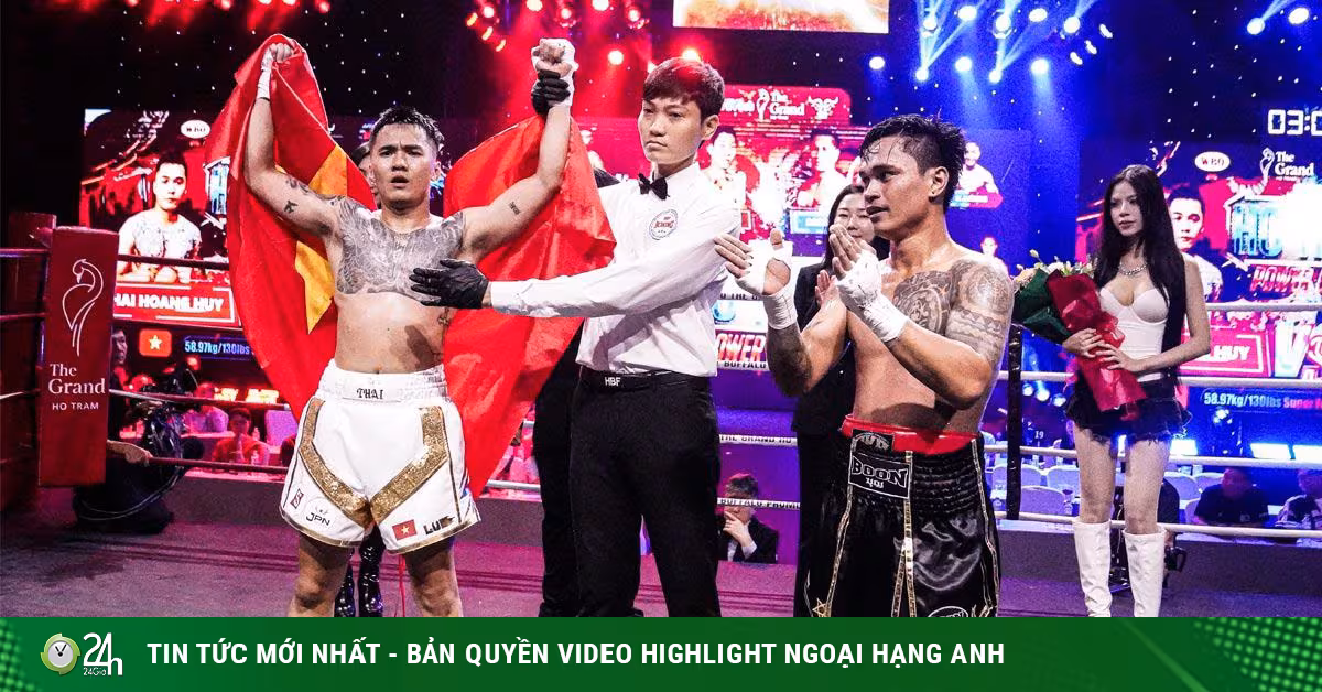 Võ sĩ Việt Nam hạ knock-out cao thủ Thái Lan tại sự kiện boxing danh giá